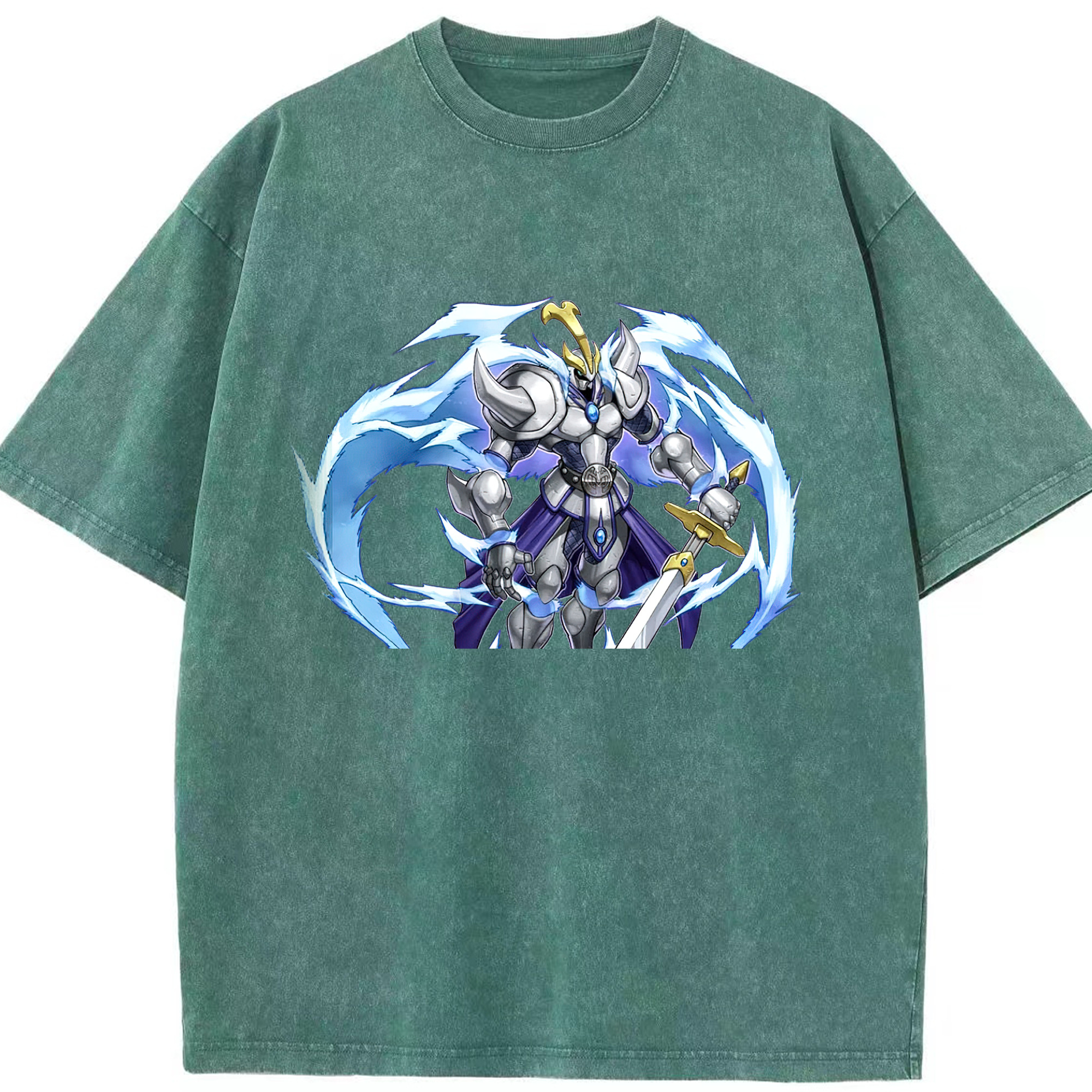 （画像用） 遊☆戯☆王 Yu-Gi-Oh! 綿100% ヴィンテージ風 半袖Tシャツ（フロントプリント）
